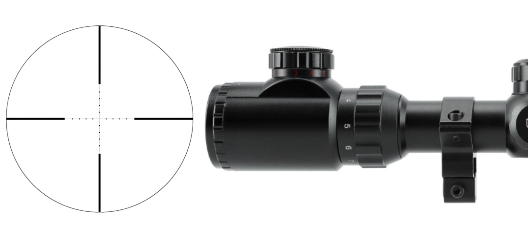 puskoohlad-UX-3-9x40-osvetlený-montaz-21548 T